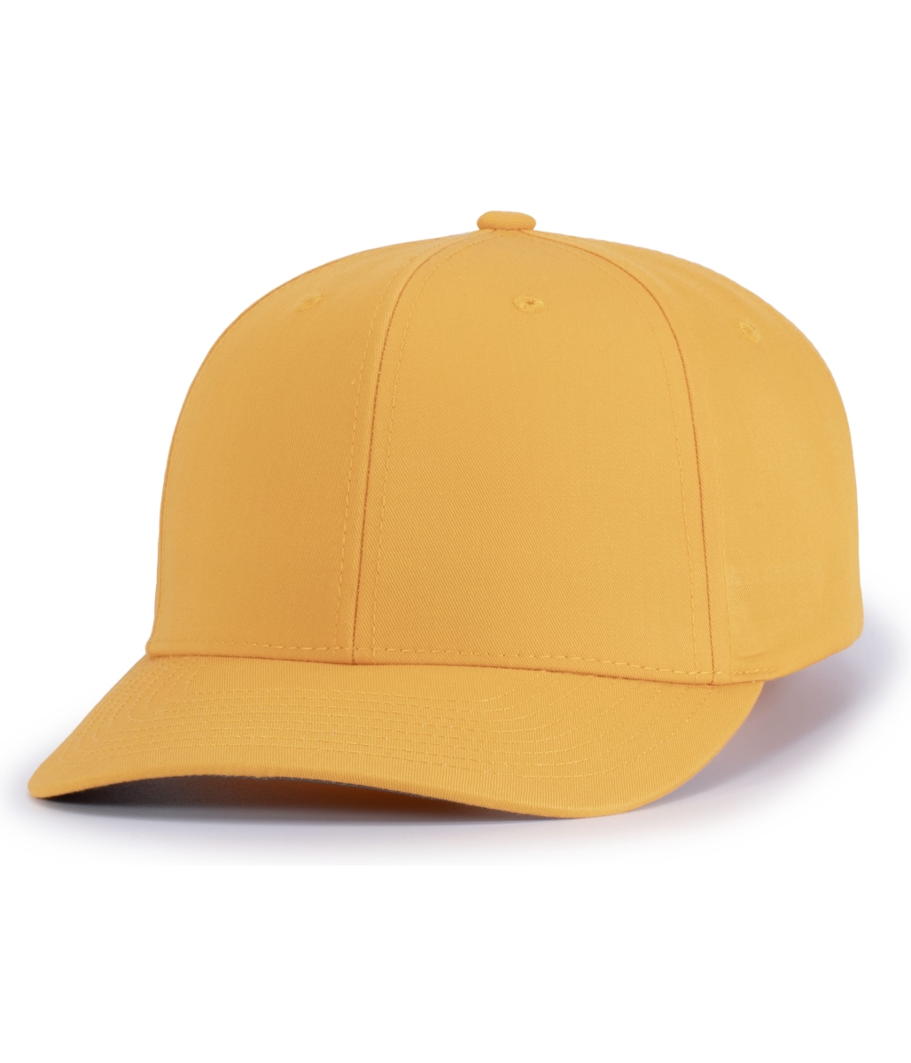 P322.025.ADT Poly & Cotton Snapback Cap, Gold - Adult