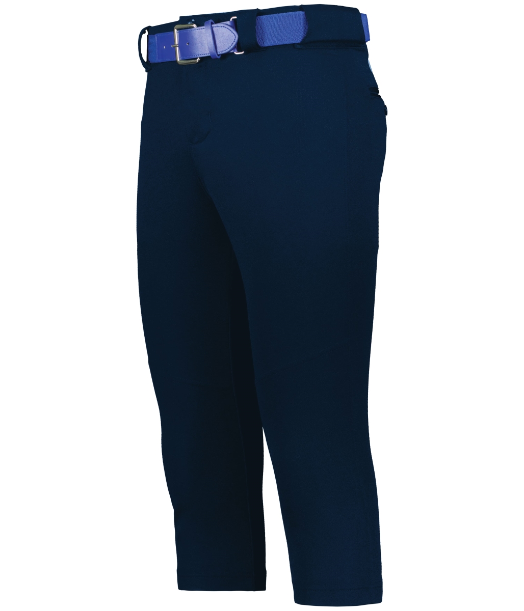 RS5DBX.NAV.S Ladies on Deck Softball Knicker, Navy - Small