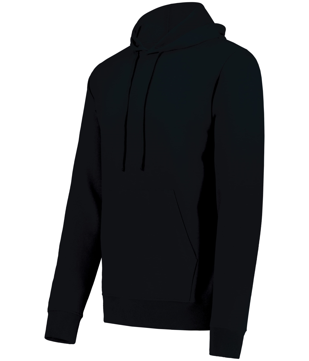 6955.081.M All-Day Core Basics Fleece Hoodie, Jet Black - Medium