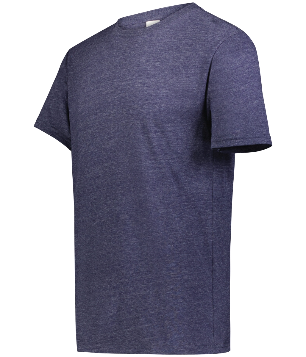 6959.U22.M All-Day Core Basic Tri-Blend T-Shirt, Navy Heather - Medium