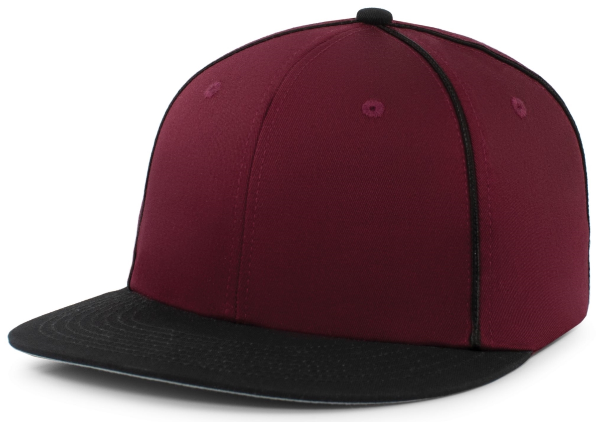 P820.388.OS Momentum Team Cap, Maroon & Black - One Size