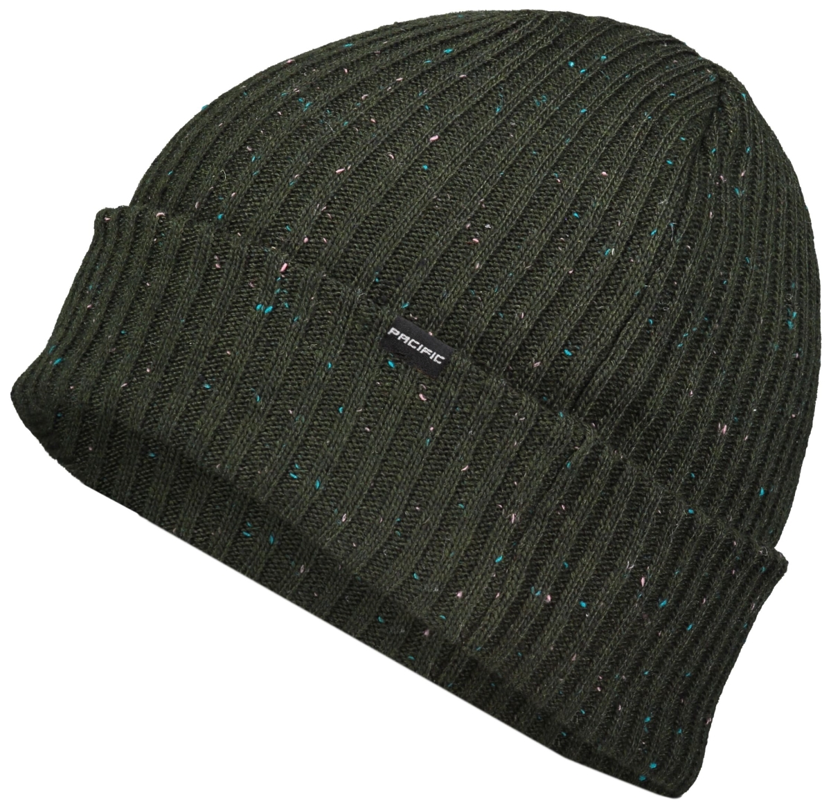 P600K.035.OS Tweed Beanie, Dark Green - One Size