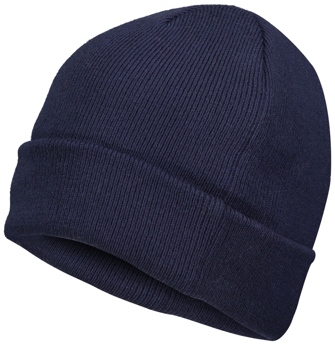 650K.065.OS Premium Cuff Beanie, Navy - One Size