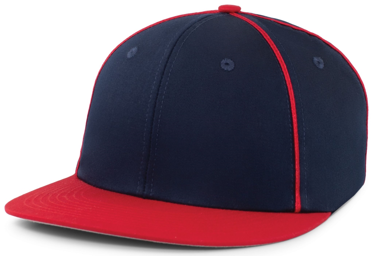 P820.307.OS Momentum Team Cap, Navy & Red - One Size