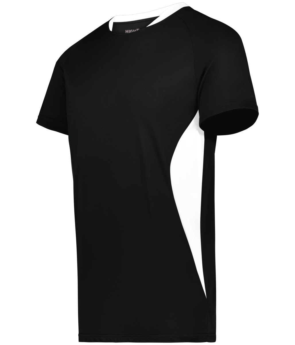 322240.420.XL Madrid Soccer Jersey, Black & White - Extra Large