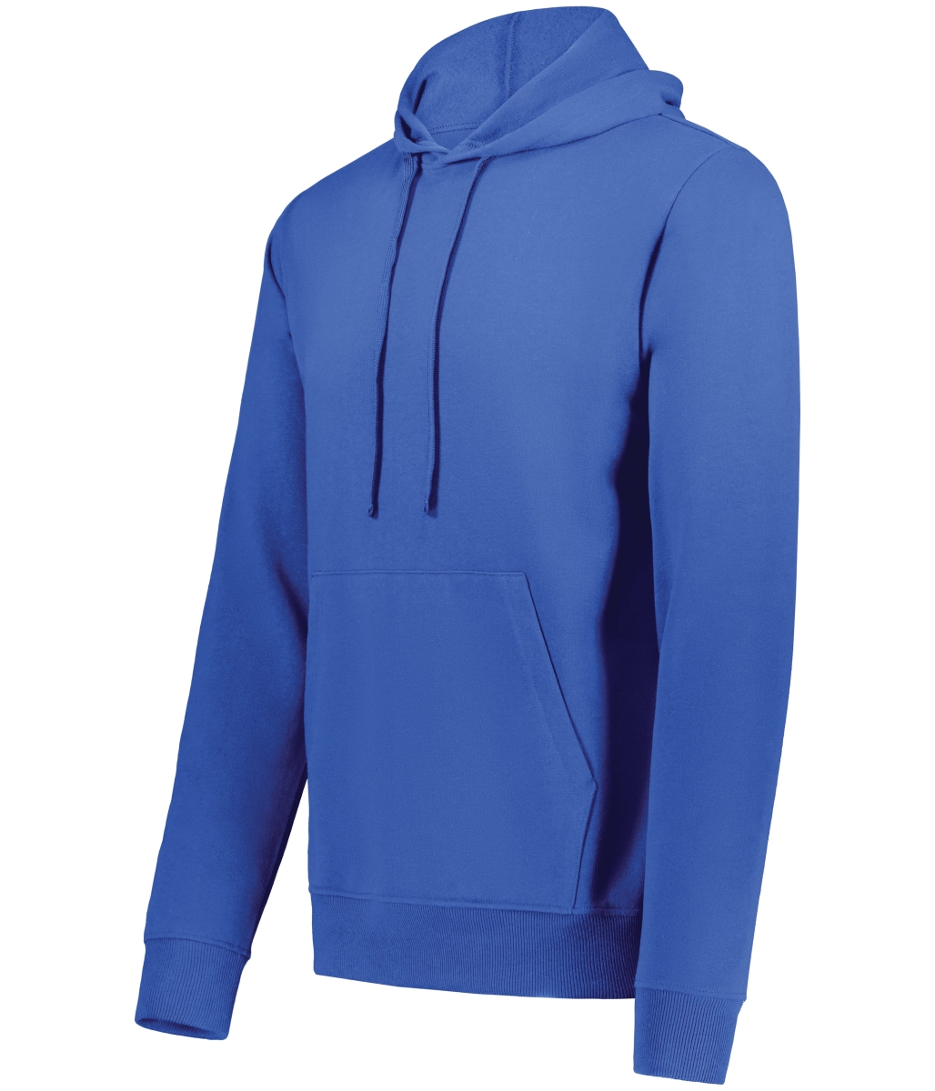6955.062.M All-Day Core Basics Fleece Hoodie, Cobalt Blue - Medium