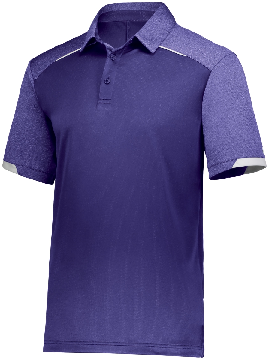 R20DKM.PUR.M Legend Polo T-Shirt, Purple - Medium
