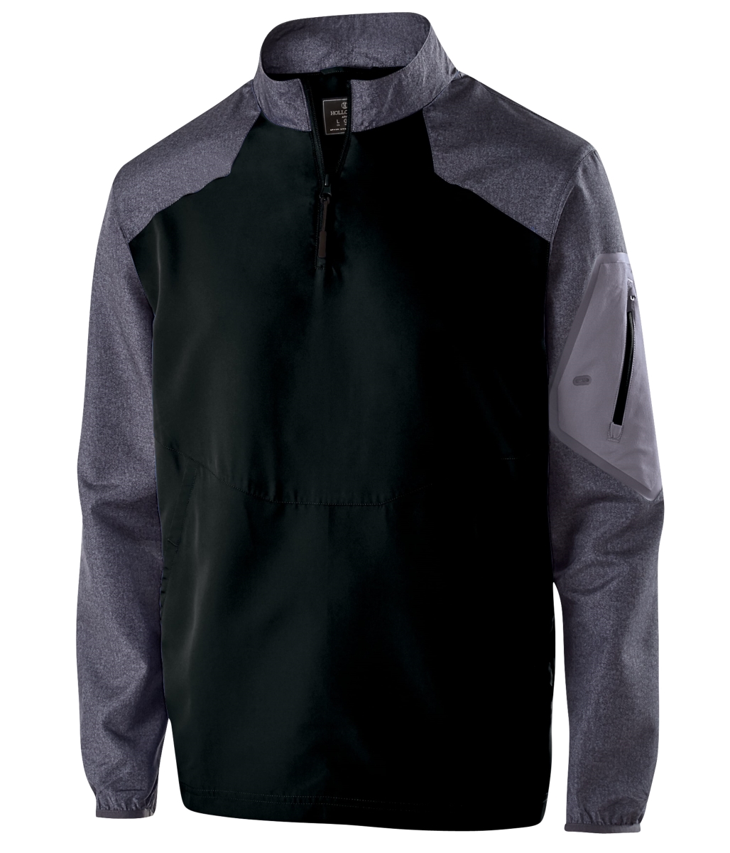 229155.H05.4XL Raider Pullover, Carbon Print & Black - 4XL