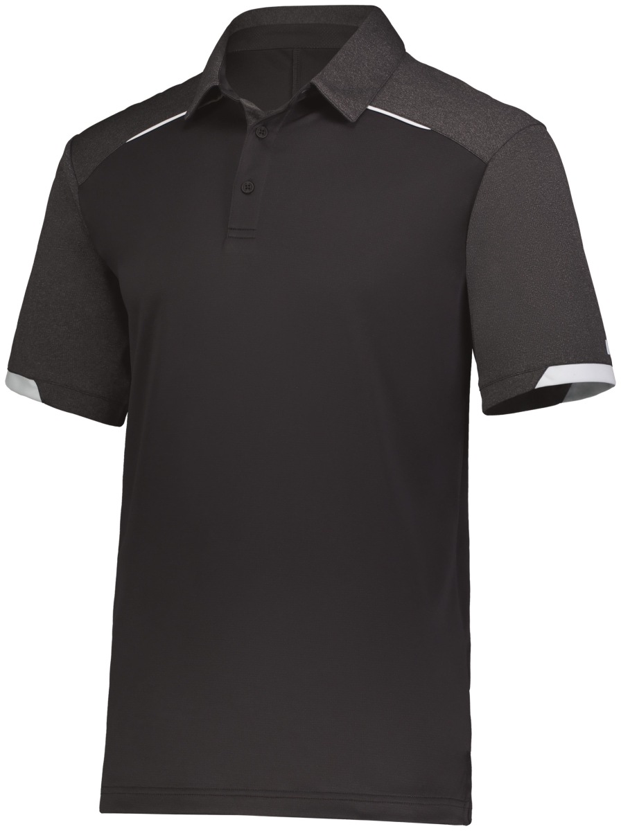 R20DKM.BLK.M Legend Polo T-Shirt, Black - Medium