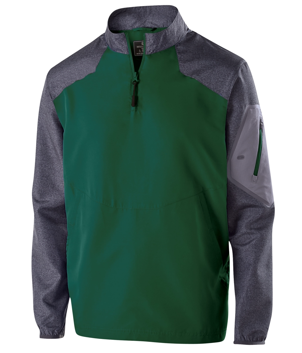 229155.H69.XS Raider Pullover, Carbon Print & Forest - Extra Small