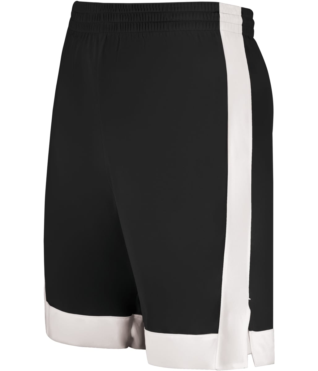 6889.420.S Match-Up Basketball Shorts, Black & White - Small