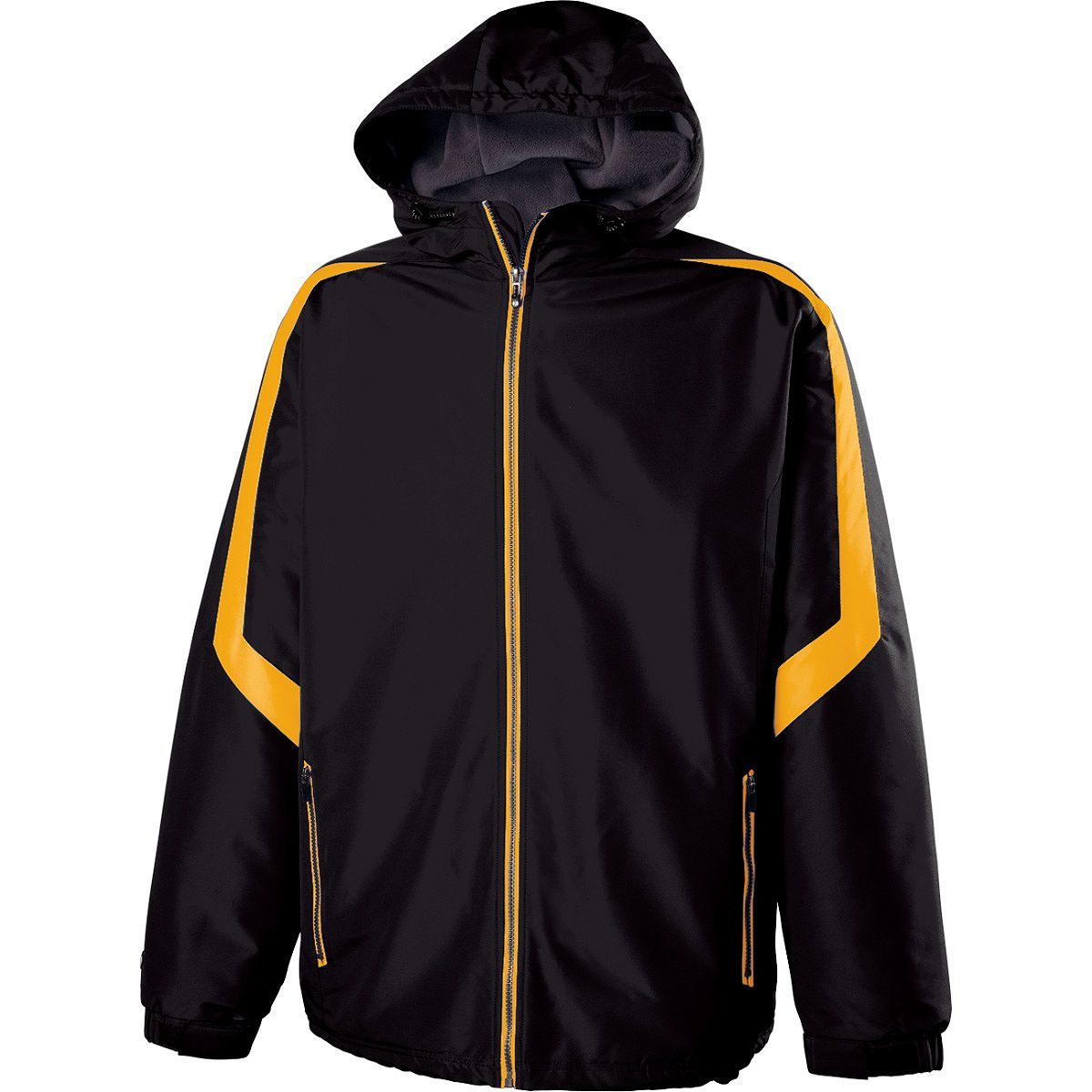 229059.R16.XL Charger Jacket, Black & Light Gold - Extra Large