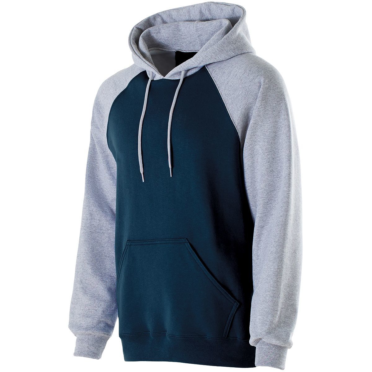 229179.297.M Banner Hoodie, Navy & Athletic Heather - Medium