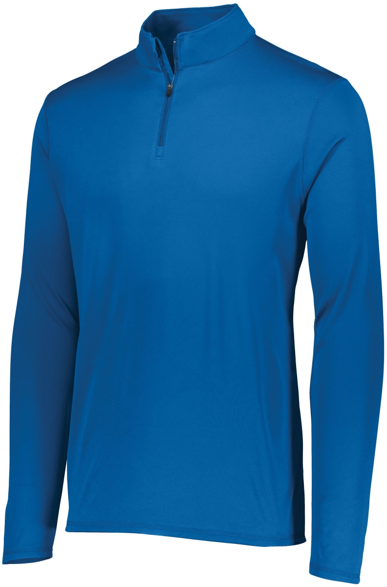 2785.060.XL Attain Wicking 0.25 Zip Pullover, Royal - Extra Large