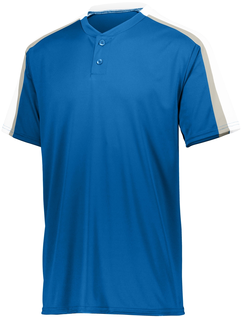 1557.689.S Power Plus 2.0 Jersey, Royal, White & Silver Grey - Small