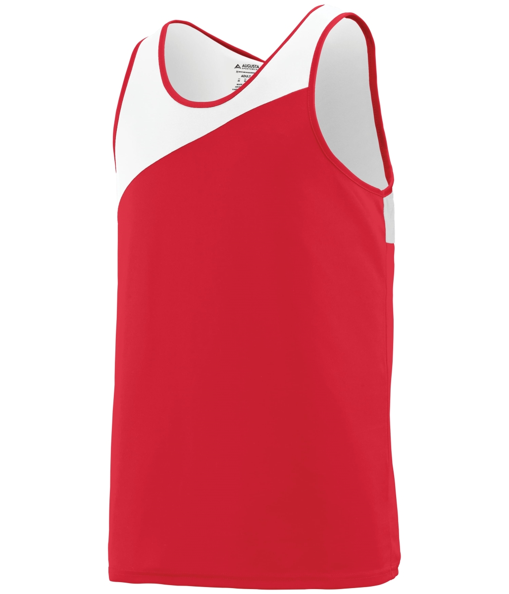 353.400.S Youth Accelerate Jersey, Red & White - Small