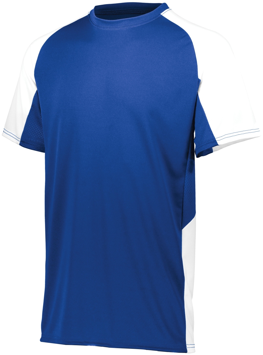 1517.280.L Cutter Jersey, Royal & White - Large