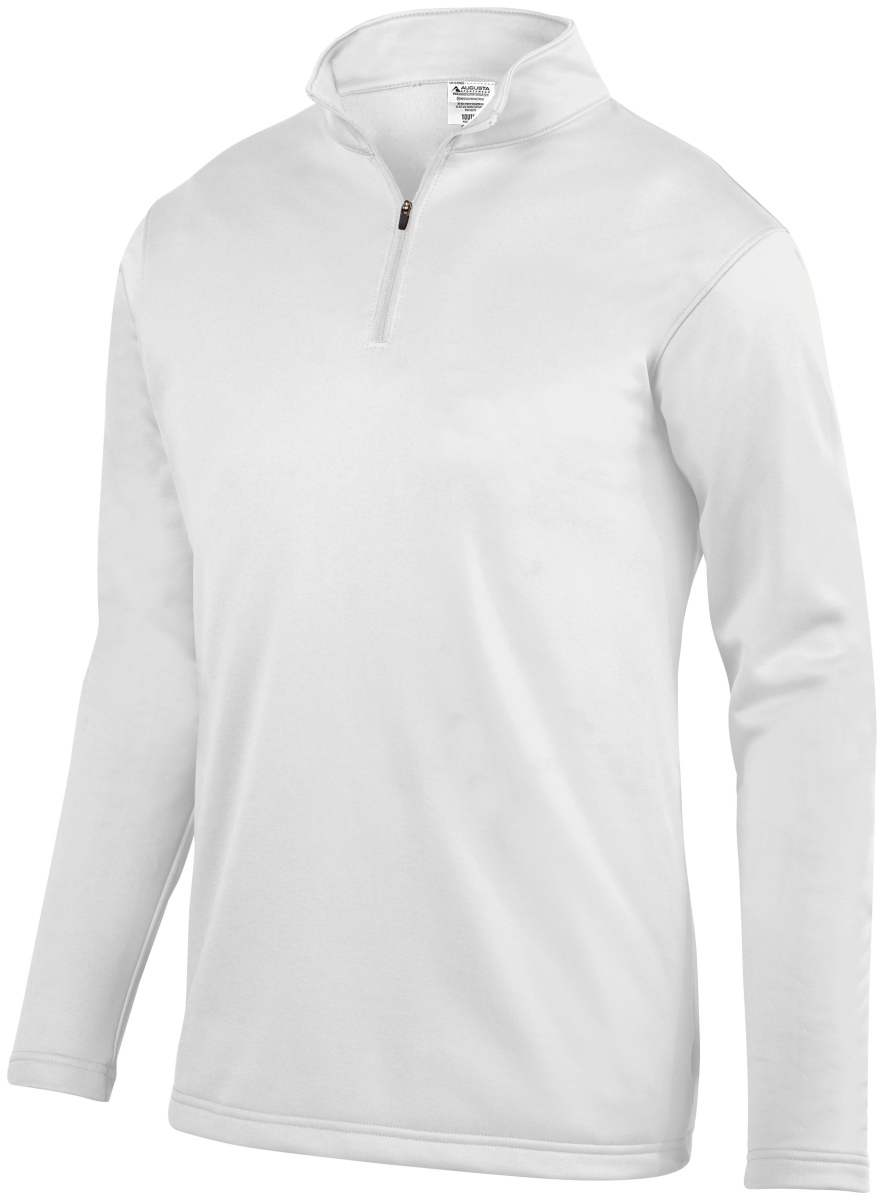 5507.005.XL Wicking Fleece Pullover, White - Extra Large
