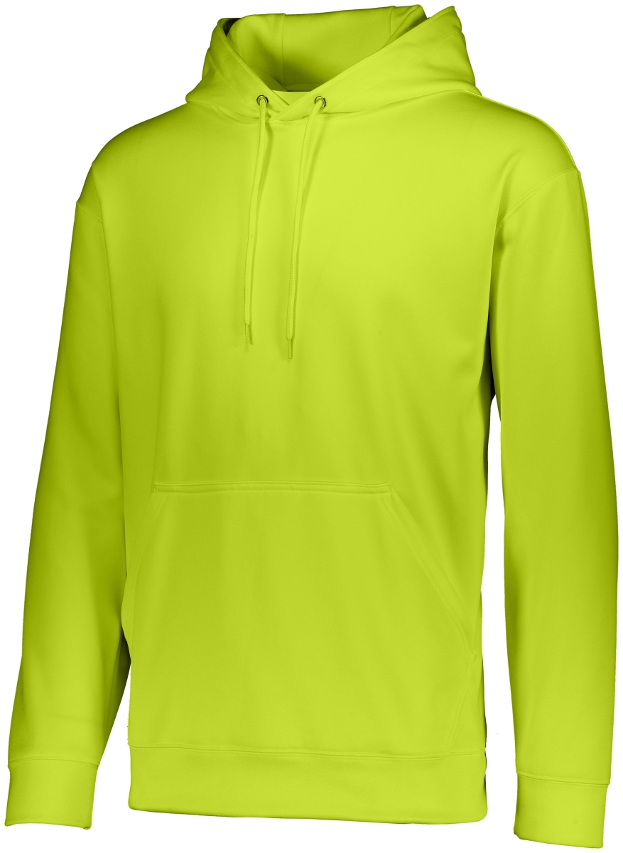 5505.096.M Wicking Fleece Hoodie, Lime - Medium