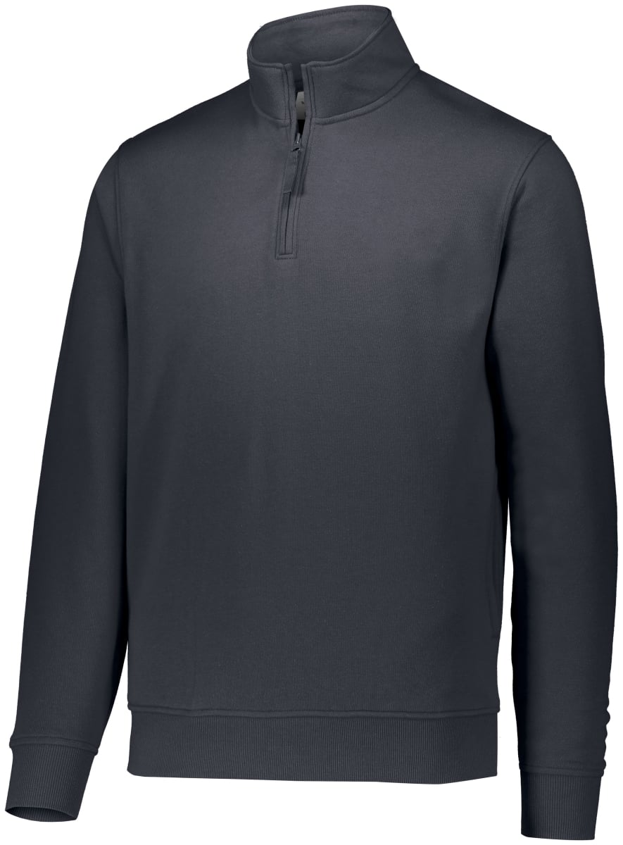 5422.E83.L 60 Percent Cotton & 40 Polyester Fleece Pullover, Carbon Heather - Large