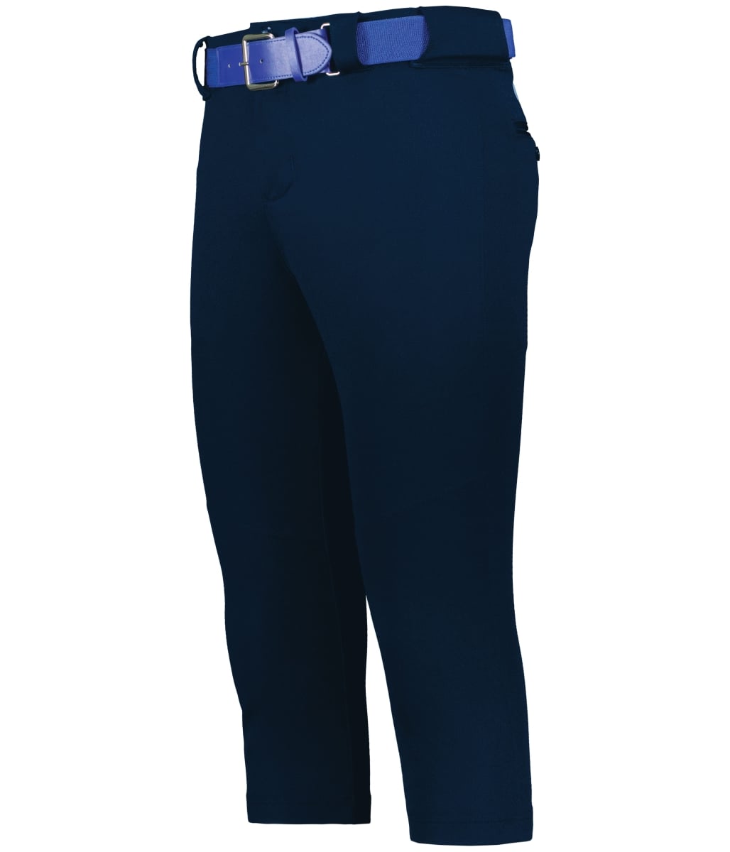 RS5DBX.NAV.XS Ladies on Deck Softball Knicker, Navy - Extra Small