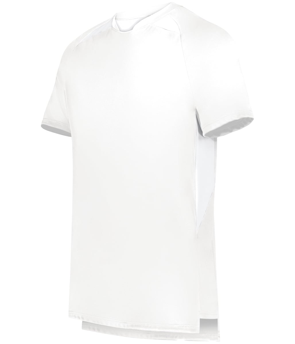 322991.005.L Youth Hawk Evolution Soccer Jersey, White - Large