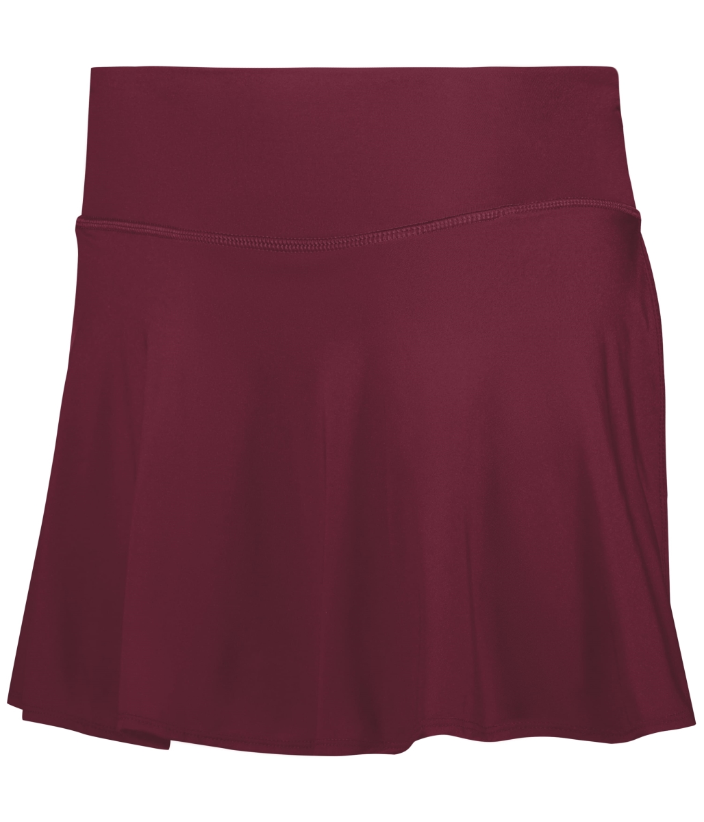222784.745.L Ladies Skort, Maroon - Large