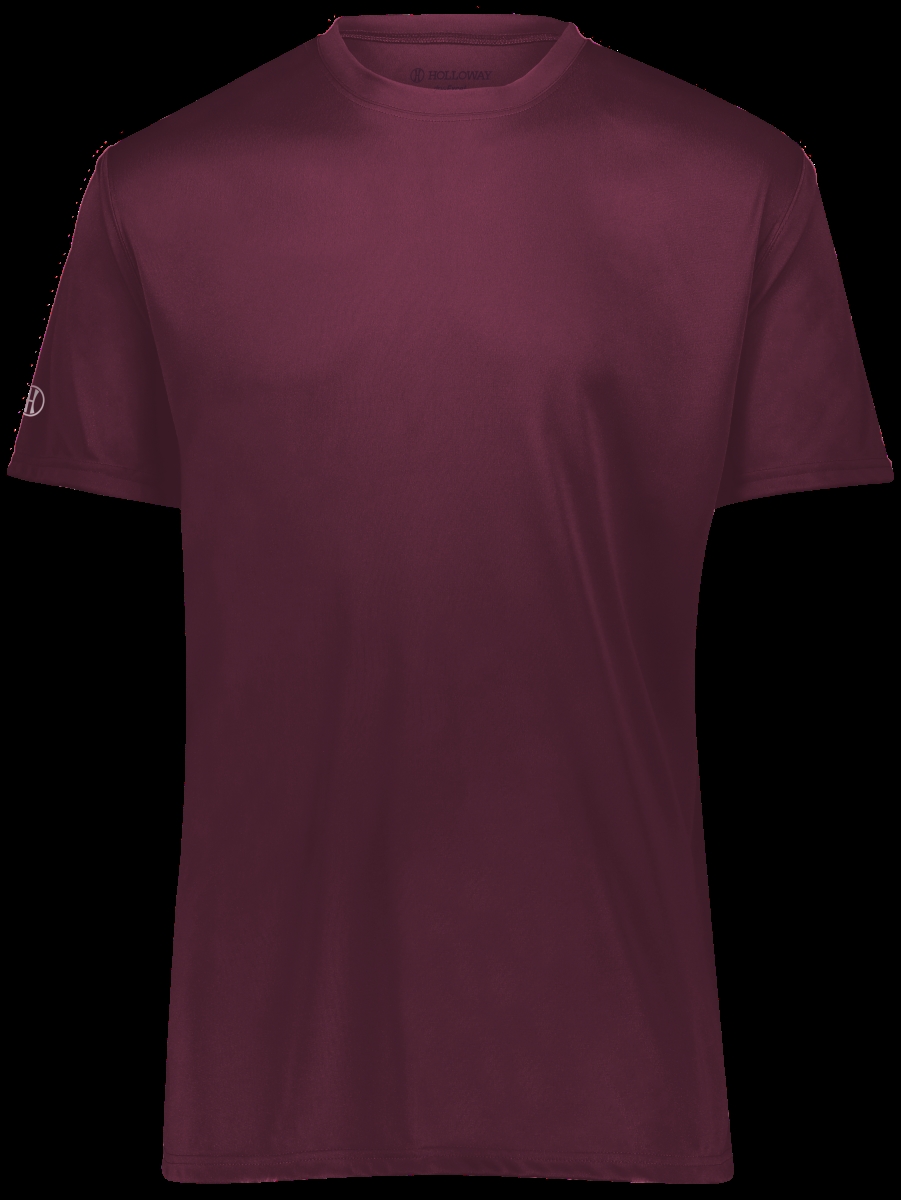 Adult Momentum T-Shirt, Maroon - Large
