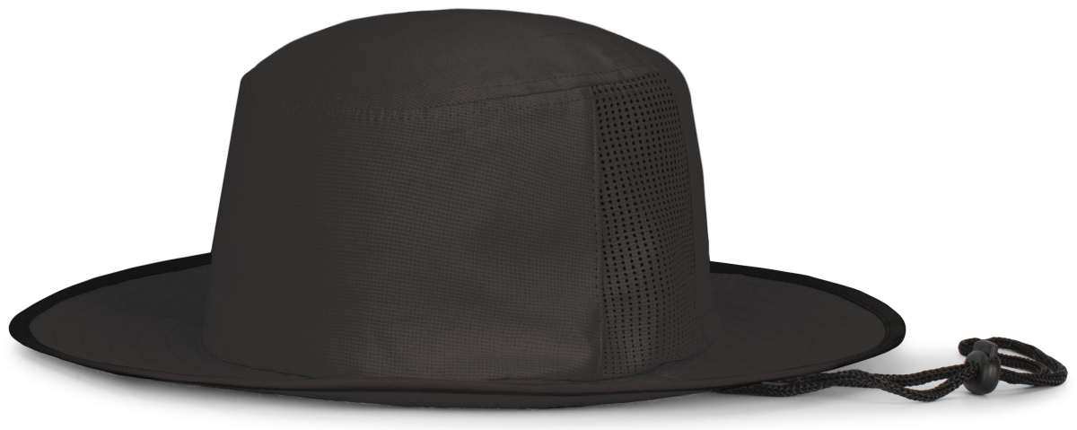 1964B.172.OS Perforated Legend Boonie, Graphite & Black - One Size