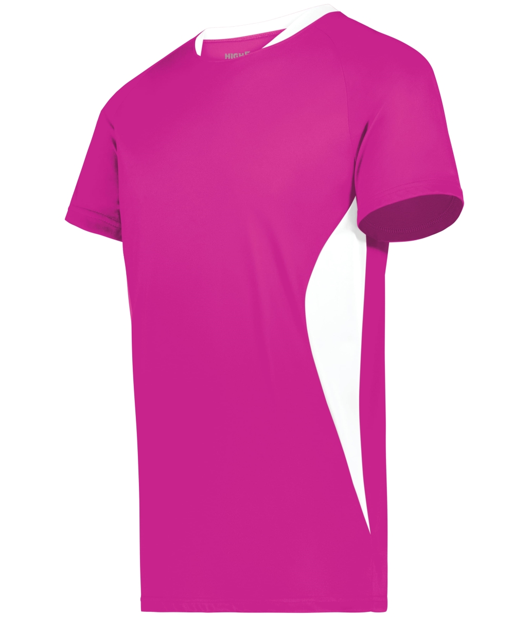 322240.468.M Madrid Soccer Jersey, Power Pink & White - Medium