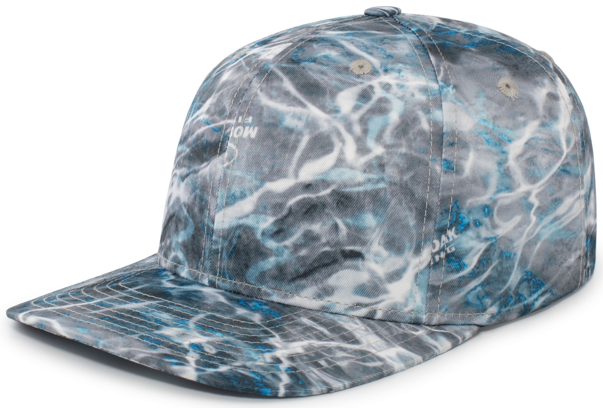 P680.85T.OS Mossy Oak Guide Cap, Elements Agua Steelhead - One Size