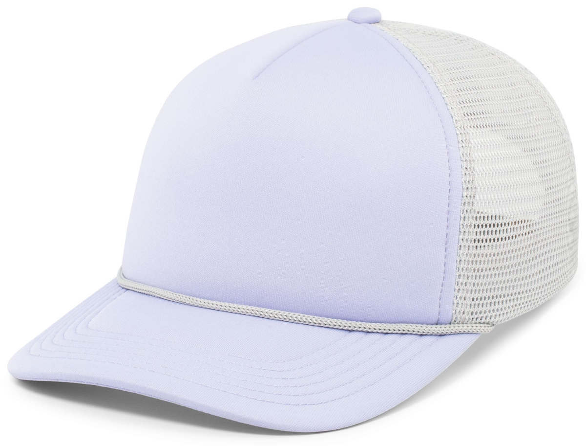 P782.54U.OS Foamie Fresh Trucker Cap, Lavender & Silver - One Size