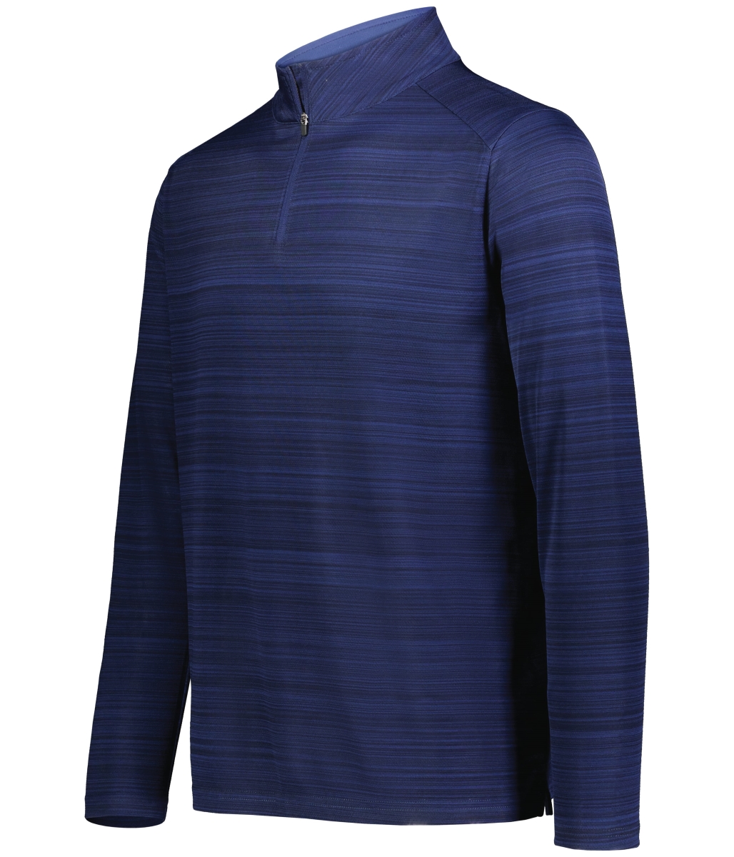 7011.065.L Pursuit 0.25 Zip Pullover, Navy - Large