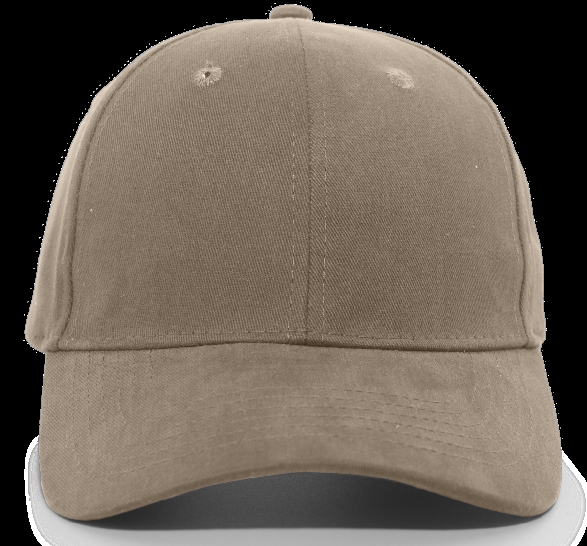 101C.83M.OS Brushed Cotton Twill Hook & Loop Adjustable Cap 2, Bedrock - One Size