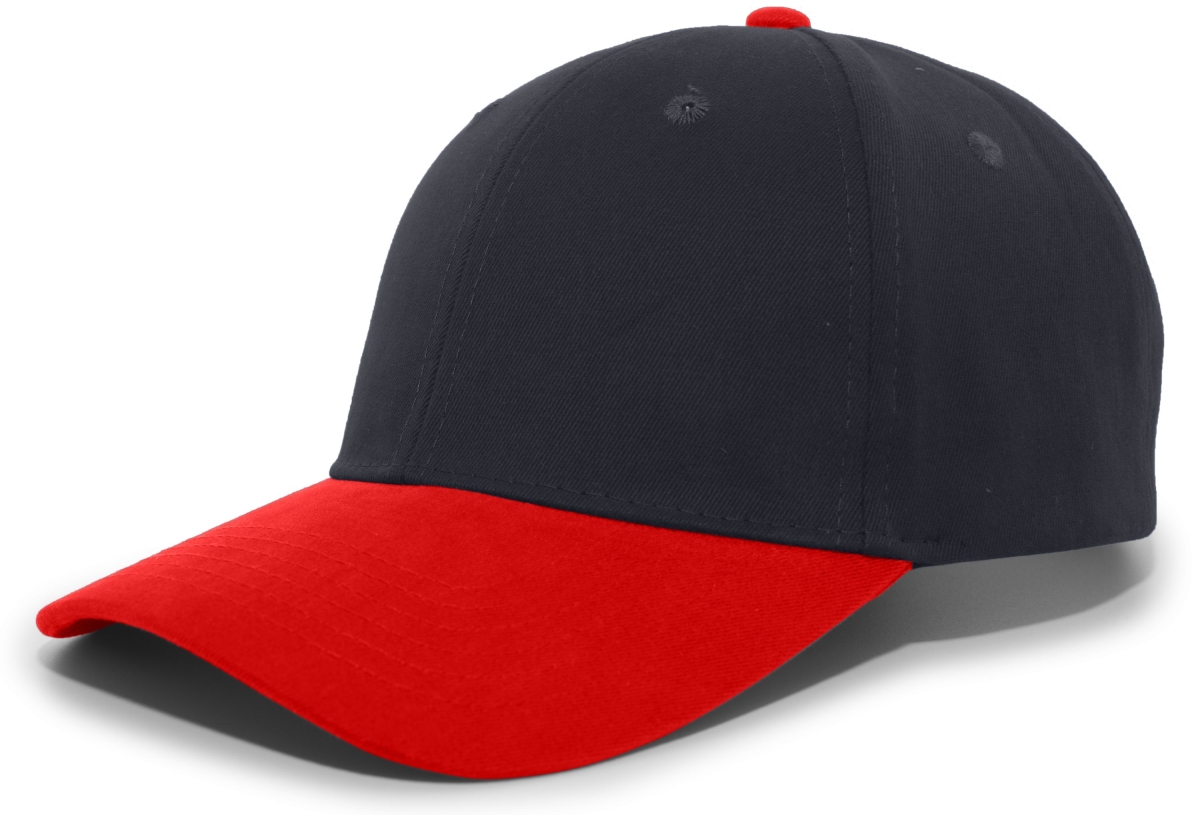 Brushed Cotton Twill Hook & Loop Adjustable Cap, Khaki & Hunter - One Size