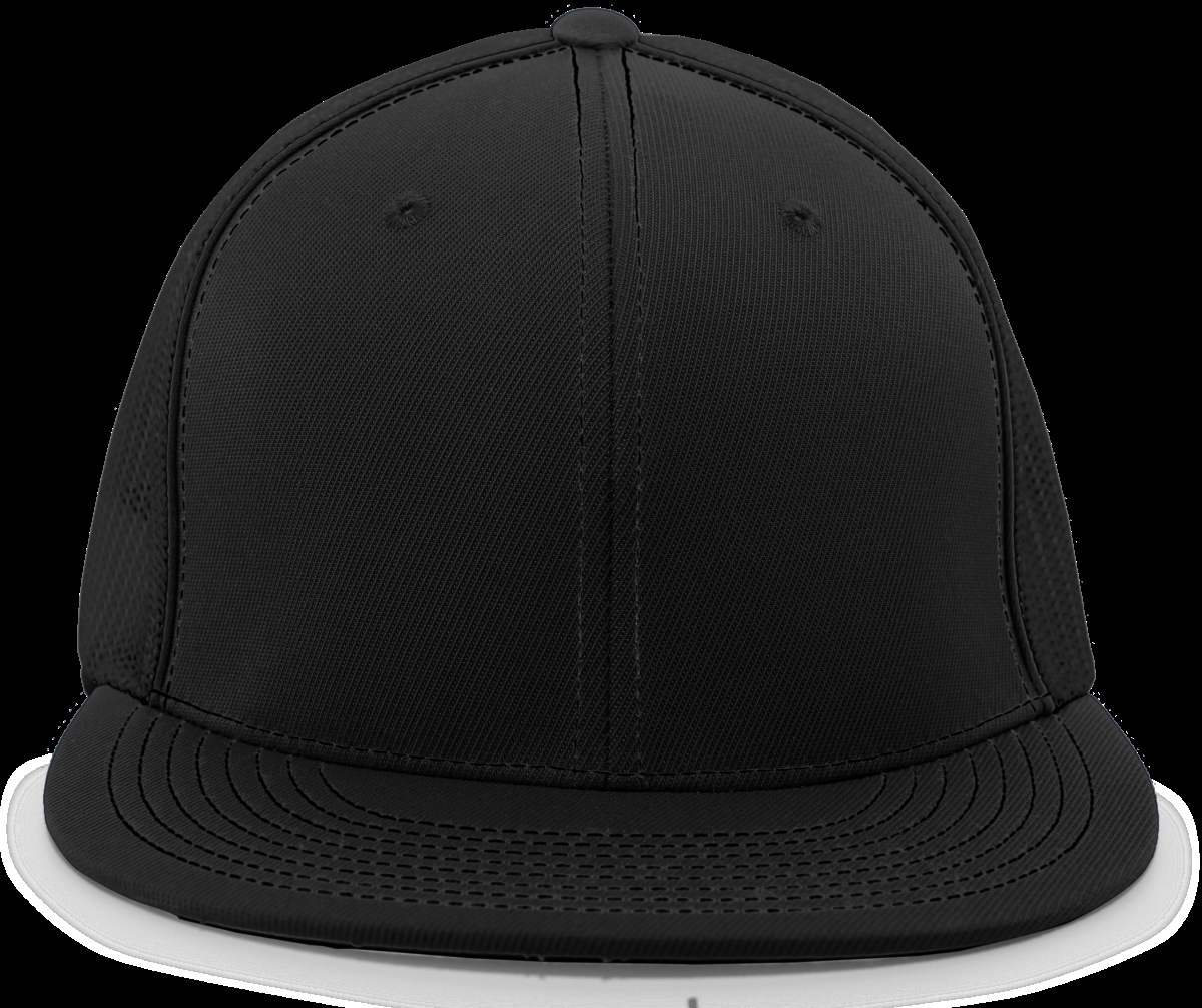 4D5.080.XS D-Series Trucker Flexfit Cap, Black - Extra Small