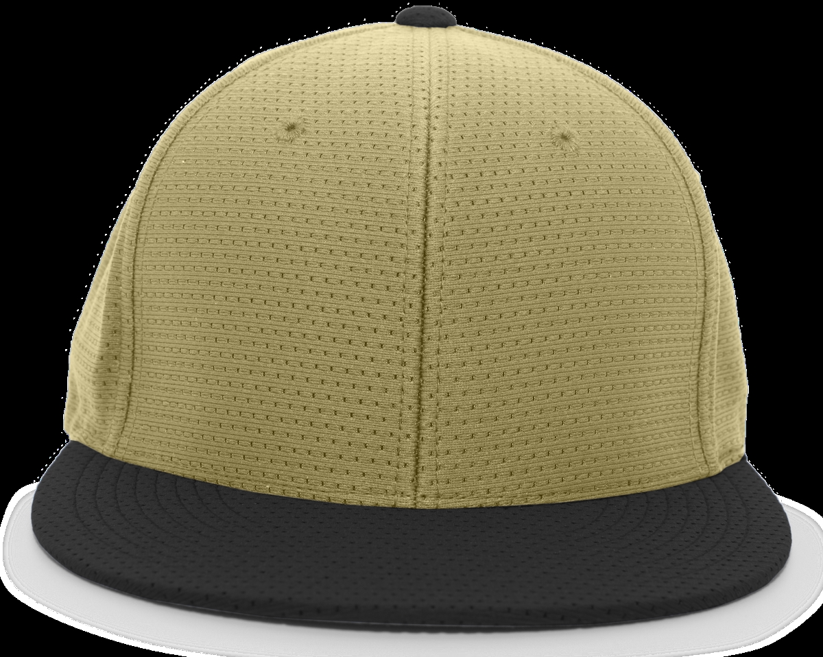 ES818.59S.S-M Performance Air Jersey Flexfit Cap, Vegas & Black - Small & Medium
