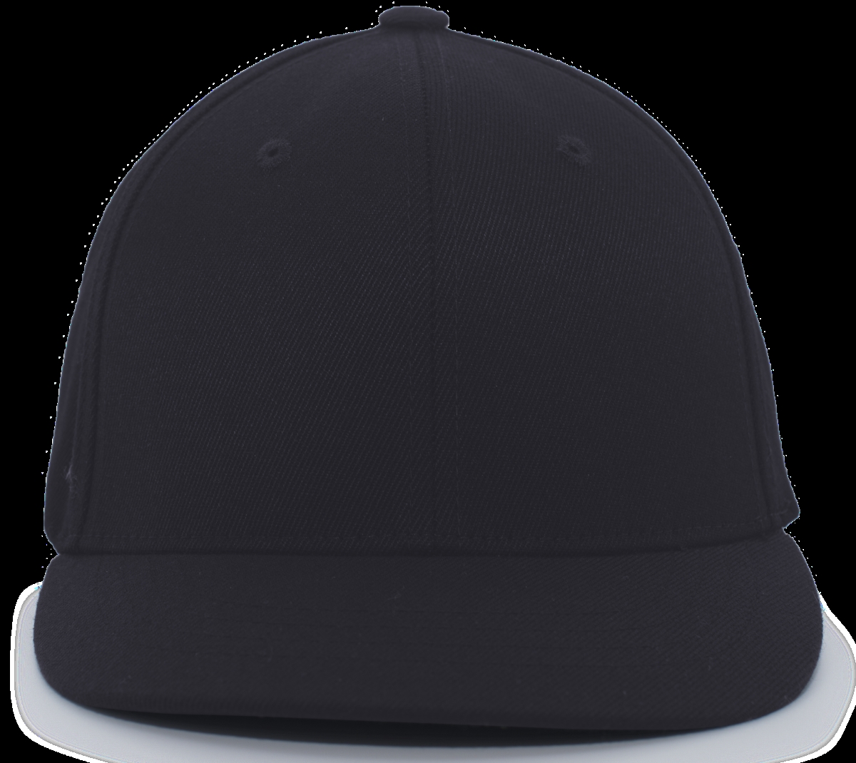 855U.065.S-M Wool Combo Umpire Flexfit Cap, Navy - Small & Medium