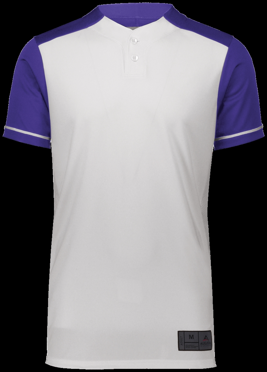 Picture of ASI 1568.231.3XL Adult Closer Jersey&#44; White & Purple - 3XL