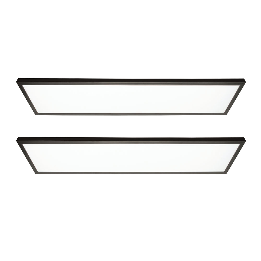 GT-F14BZ-2PK 1 x 4 ft. Bronze Backlit Flat Panel 4300 Lumen LED Light 5CCT - Pack of 2