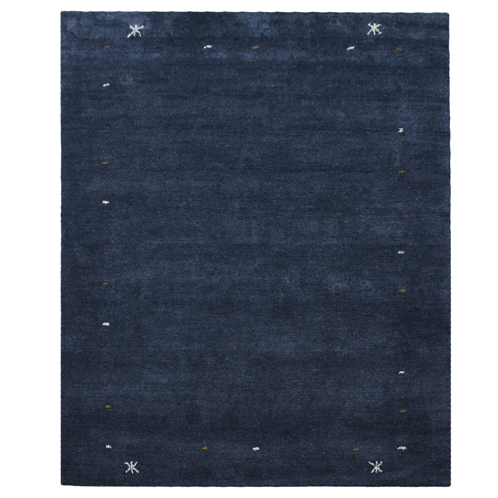 Picture of Get My Rugs UBSLSM109L0006A9 5 x 8 ft. Hand Knotted Loom Silk Mix Rectangle Contemporary Area Rug&#44; Charcoal