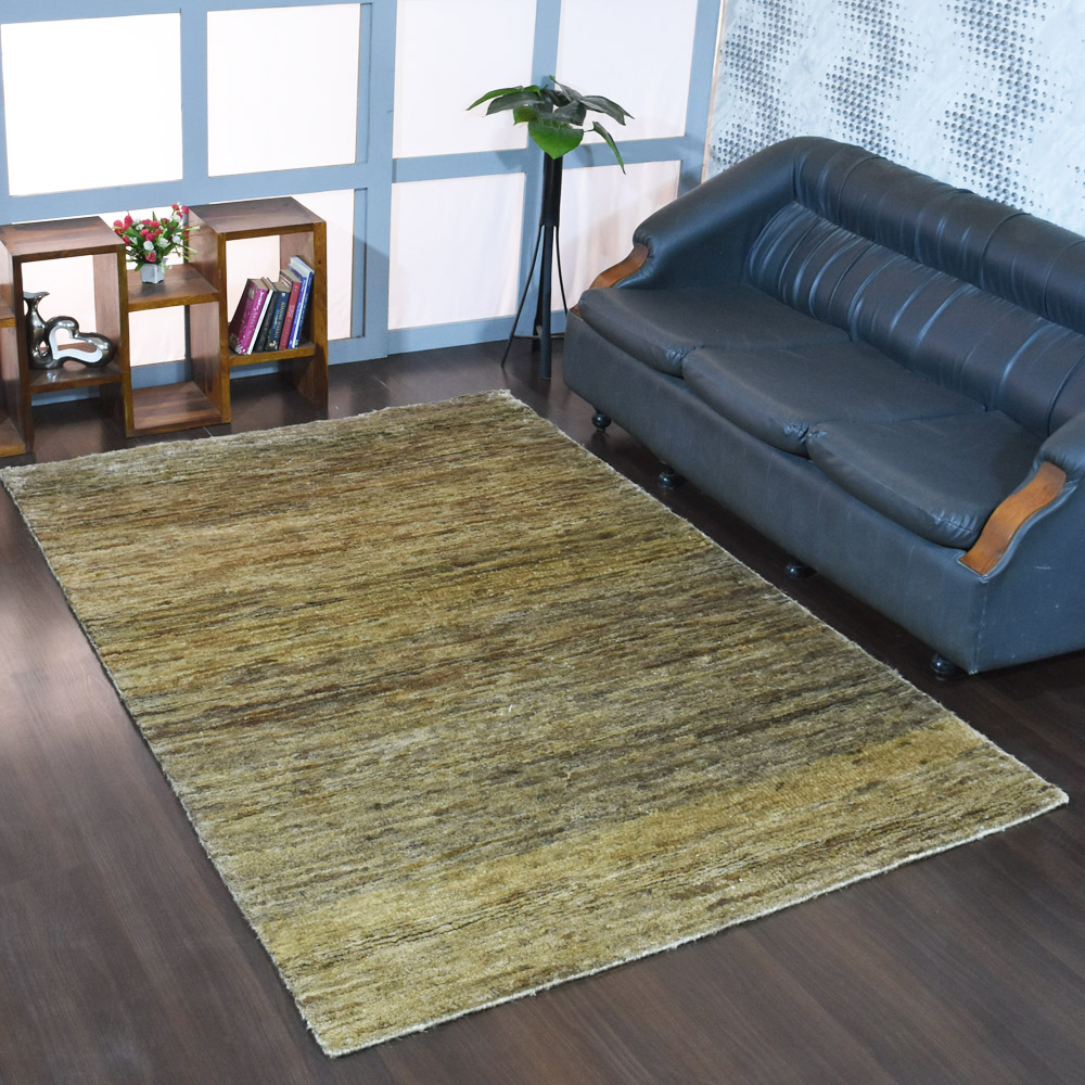 Picture of Get My Rugs UBSJ00035K0001A9 5 x 8 ft. Hand Knotted Jute Contemporary Rectangle Area Rug, Beige