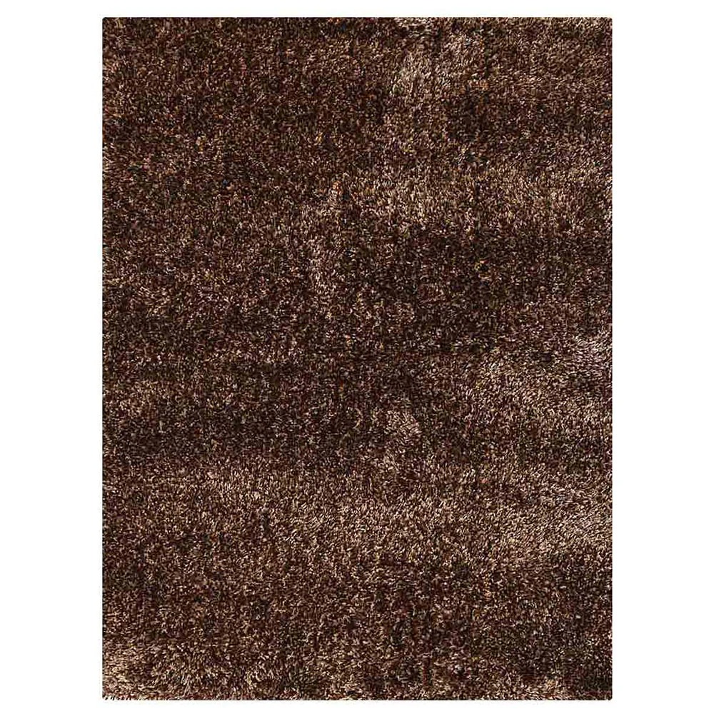 Picture of Get My Rugs UBSK00105T0104A32 10 x 14 ft. K00105 Hand Tufted Shag Polyester Solid Rectangle Area Rug - Beige & Brown