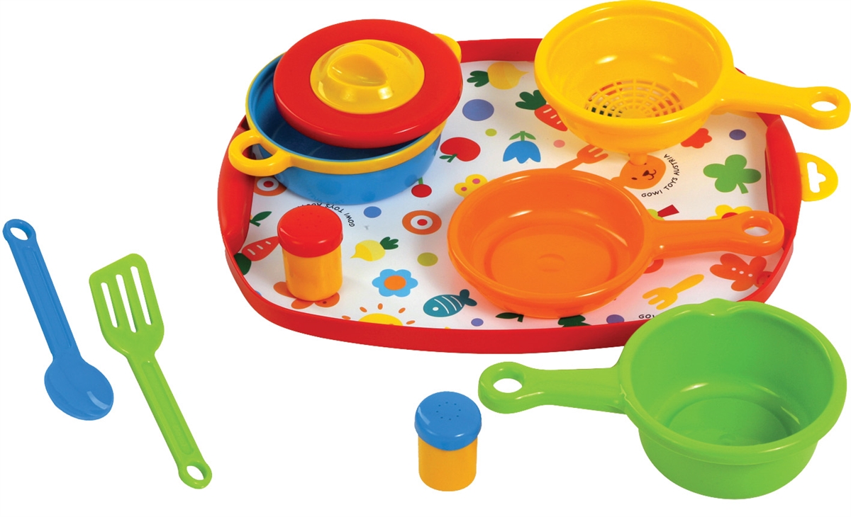Picture of Gowi Toys 454-74 12 Piece Cooking Set