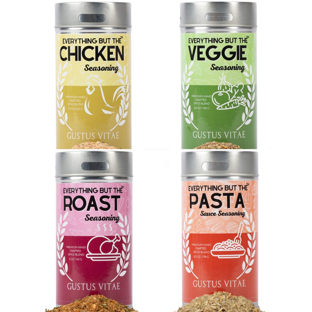 GVUS17 Meal Prep Flavor Combo Seasoning Set - Pack of 4