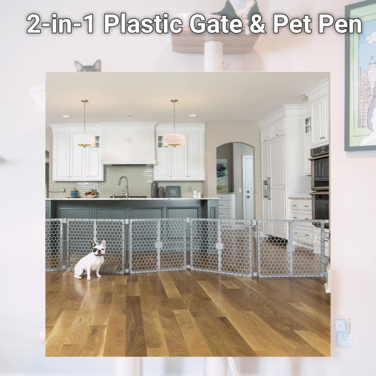 Picture of Carlson 2365 2-in-1 Plastic Gate & Pet Pen