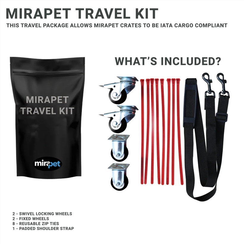 Picture of Mirapet 10161 Crate Travel Kit for Medium & Large Crate