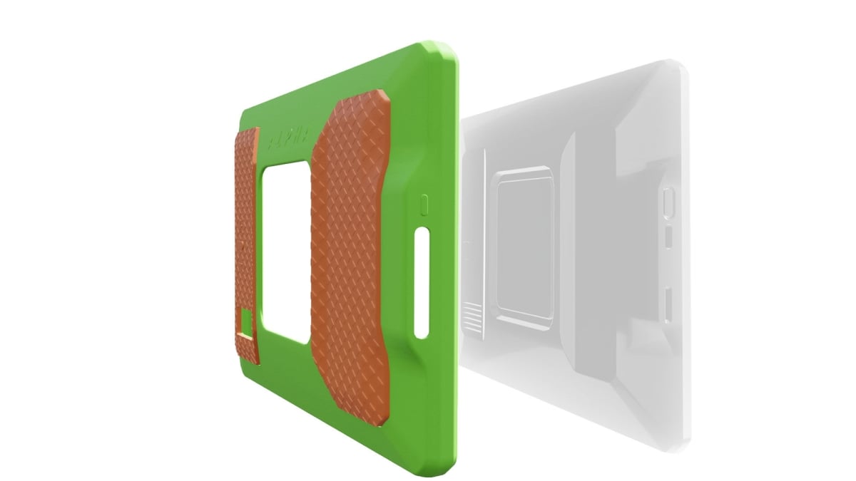 Grain Valley  Sleek Shield Glow-in-the-Dark Protective Cover for Garmin Alpha Extra Large - Durable Protective Case for Unisex, Green
