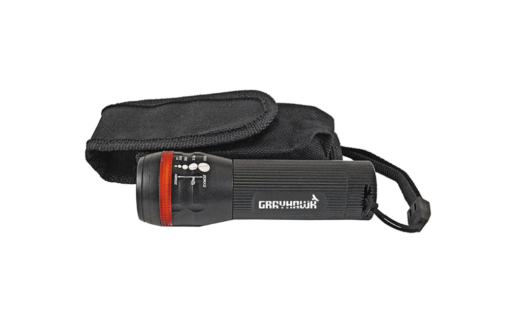 HSZOOM2000 Band Flashlight, Red