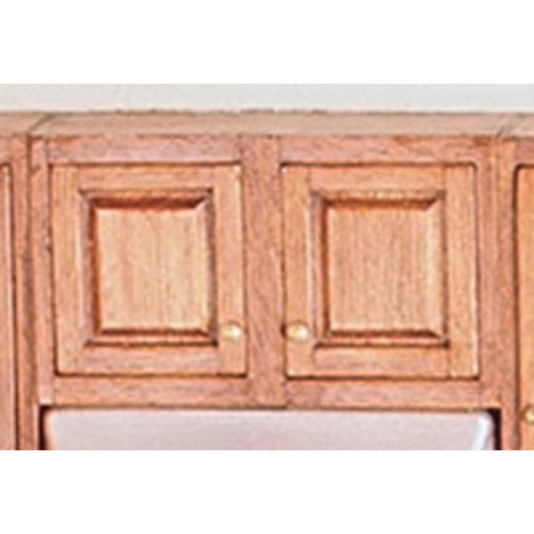 HW13408 3 in. Upper Cabinet Kit for Dollhouse Miniature